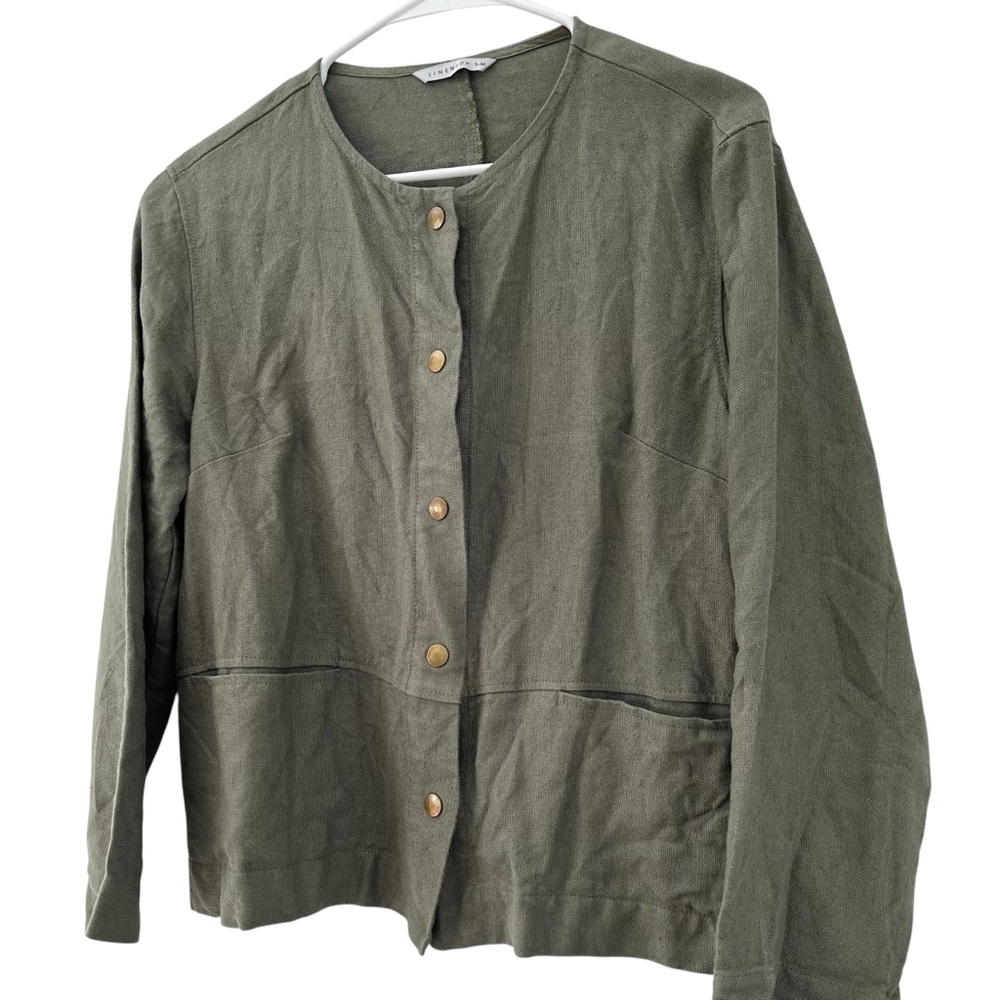 Linenfox Snap Jacket - Picture 3 of 6